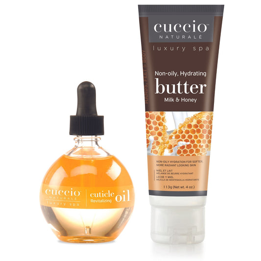 Cuccio -  Milk & Honey Hydration Essentials Kit